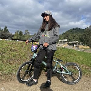 Hoodie BMX gris