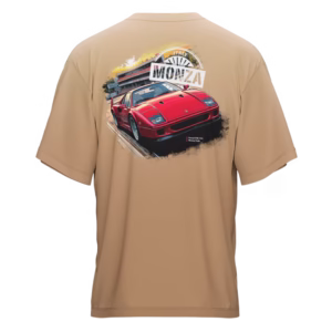 Camiseta Ferrari café